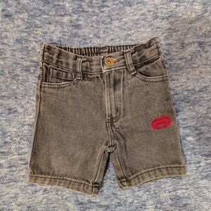 Vintage Stylish Gray Kids Denim Shorts